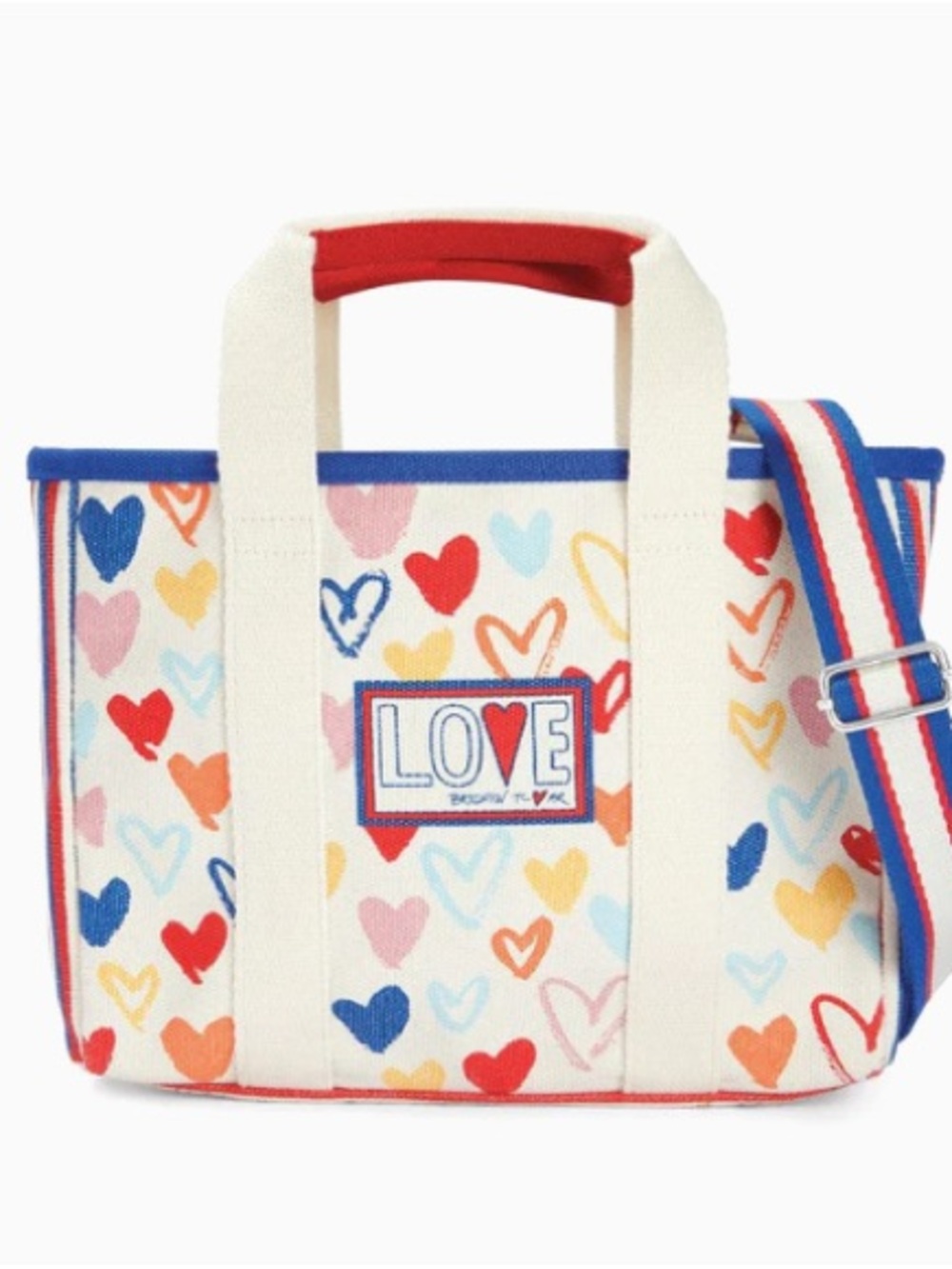 NWT Brighton Red, White & You mini tote - Picture 2 of 5